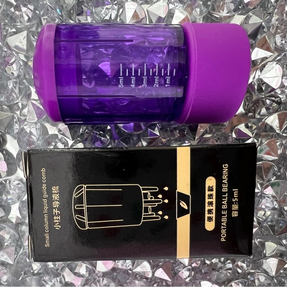 Liquid scalp comb refillable hair skin care roller ball head massager absorption - Picture 3 of 15